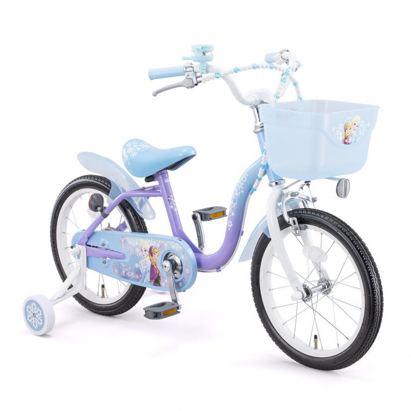 人気！アナ雪 自転車 】16インチ 身長98～116cm 子供用自転車