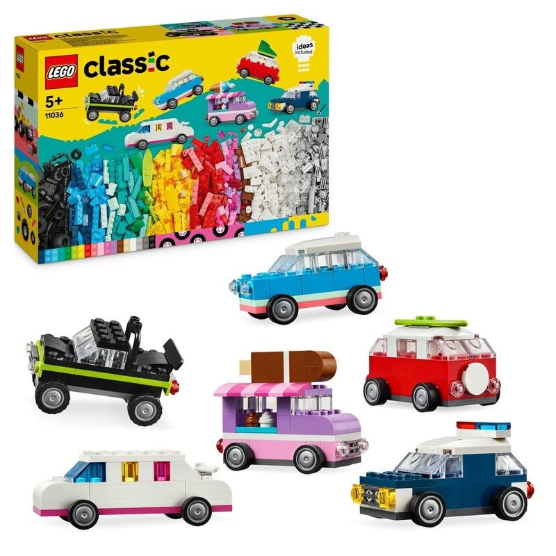 オンライン限定価格】レゴ LEGO クラシック のりものをつくろう 11036
