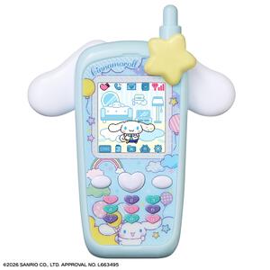 【2026年4月11日発売予定】ずっと&times;2なかよしケータイ サンリオキャラクターズ CINNAMOROLL Ver.