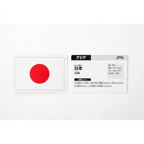 世界の国旗カード197 改訂3版