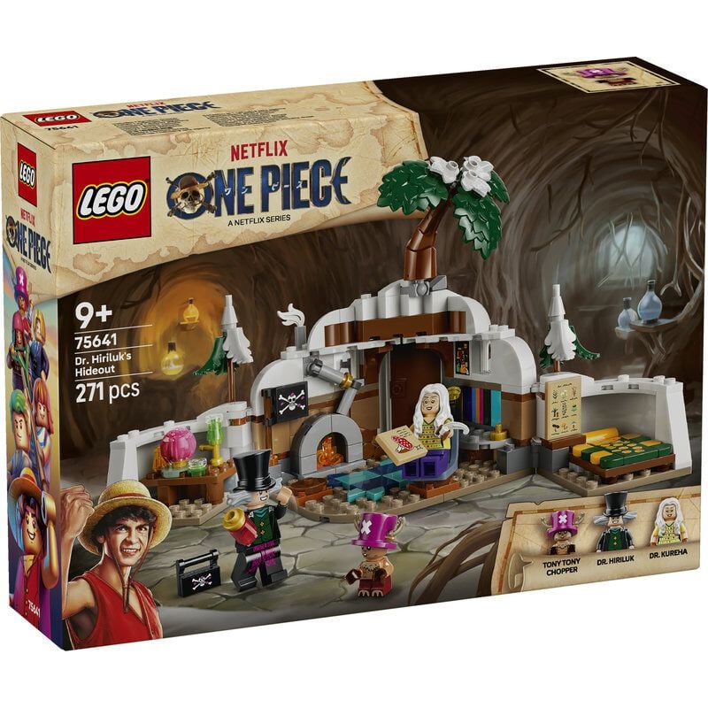 2026年8月1日発売】レゴ LEGO ワンピース 75641 Dr.ヒルルクの隠れ家