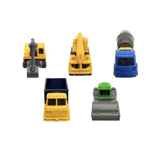 ダイキャストカー 5パック 建設車両セット トイザらス限定 クリスマスプレゼント 3歳 4歳 5歳