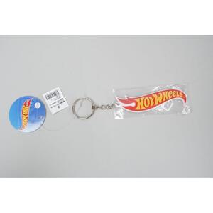 ホットウィール ラバーキーチェーン イエローｘレッド