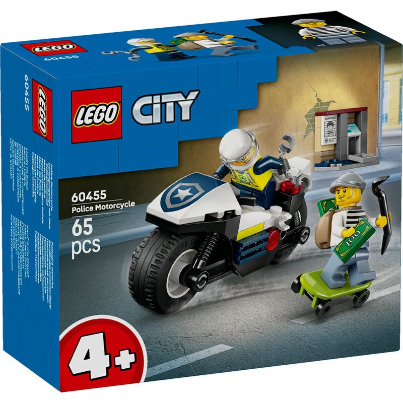 レゴ LEGO シティ ポリスバイクチェイス 60455 おもちゃ 玩具 誕生日