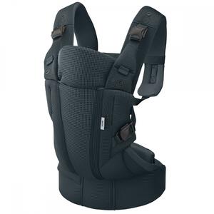 Aprica アップリカ ラクリス AB (ネイビー) 抱っこ紐 新生児タテ対面抱っこ タテ対面抱っこ 前向き抱っこ おんぶ 腰らくサポート 簡単装着 生後14日後～3歳頃まで