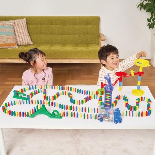 ドミノシティ DXセット トイザらス限定 ギフト 誕生日 プレゼント&nbsp; 5歳 6歳 7歳