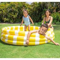 インテックス INTEX ビニールプール レモンプール 147cm  赤ちゃん 小さい 円形 2歳から