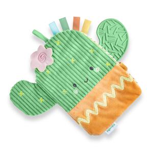 カシャカシャ歯固め絵本・サボテン カーム スプリングス｜ 歯固め 布製絵本 ベビートイ