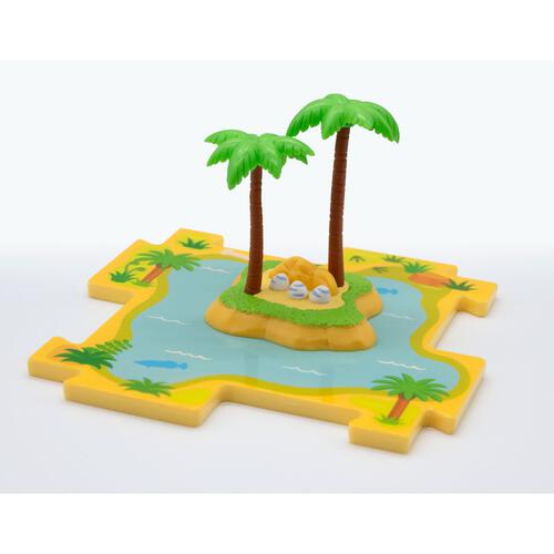 パネルワ―ルドはしる！ティラノサウルス 子ども向け 3歳 知育 パズル 組み立て プレゼント おもちゃ クリスマスプレゼント