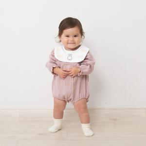 miffy ミッフィー 長袖ボディスーツ 襟付き ピンク×70cmベビーザらス限定