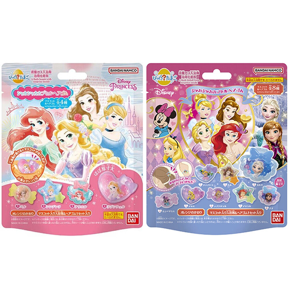 びっくらたまご ディズニープリンセス シャカシャカカプセルヘアゴム