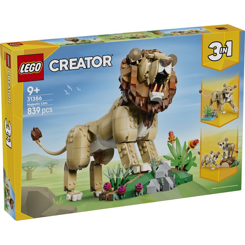 レゴ LEGO クリエイター 百獣の王 ライオン おもちゃ 玩具 誕生日