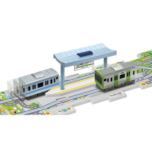 パネルワールド 走る！通勤電車 ストップ&ゴー 子ども向け 3歳 知育 パズル 組み立て プレゼント おもちゃ