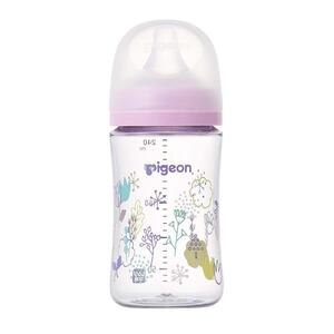 Pigeon ピジョン  母乳実感 T-Ester プラスチック (Flower Garden 240ml)