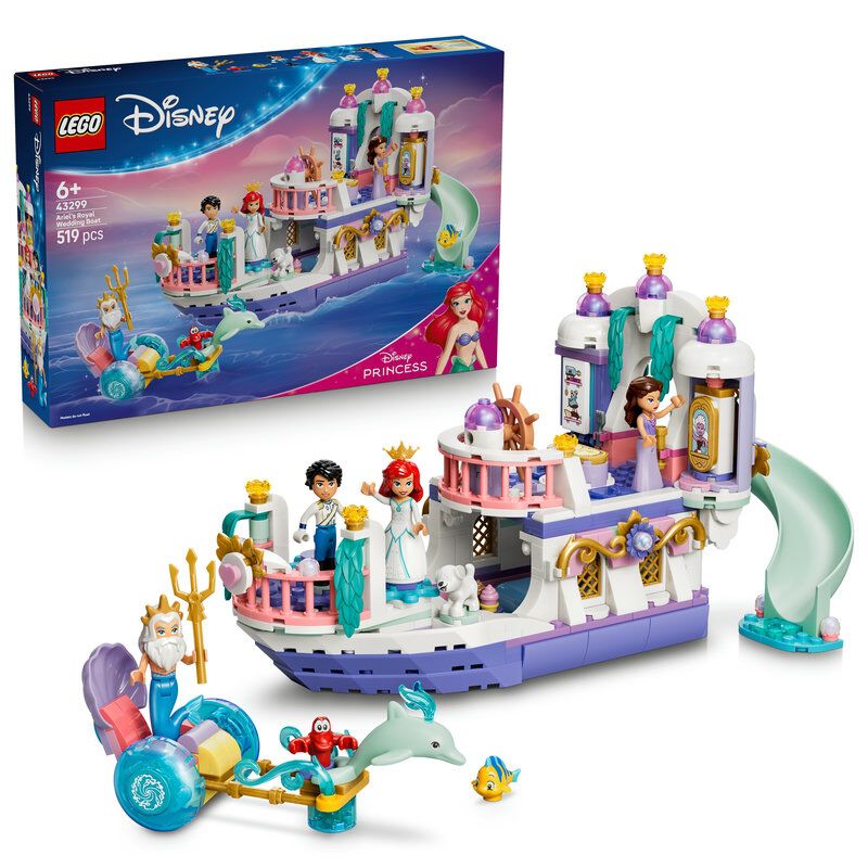 レゴ LEGO ディズニープリンセス アリエルのロイヤルウェディング
