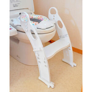 ステップ式 トイレトレーナー（ホワイト）