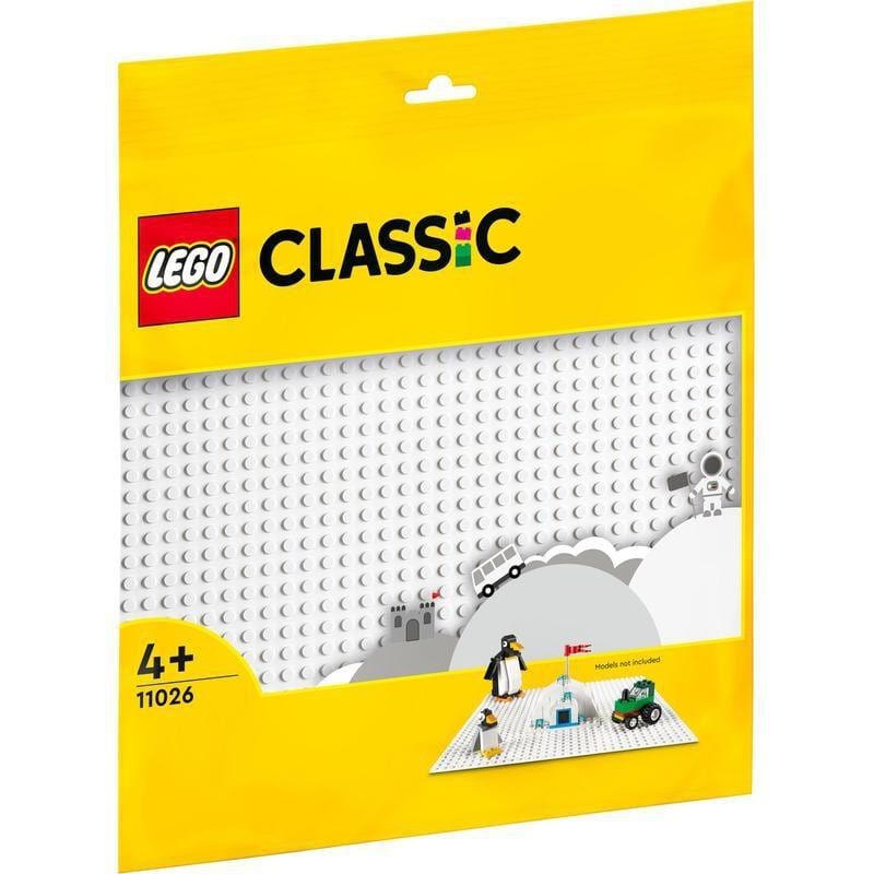 オンライン限定価格】レゴ LEGO クラシック 基礎板（ホワイト） 11026