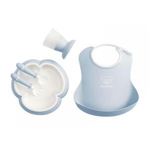 ベビービョルン ベビーディナーセット(パウダーブルー)