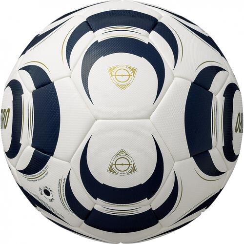 サッカーボール TIRO トレーニング 4号球 白色&times;ネイビー