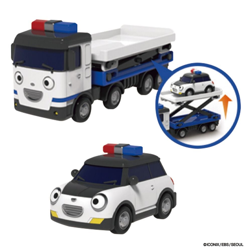 ちびっこバス タヨ おともだちミニカーダブルセット-ポール＆リズ