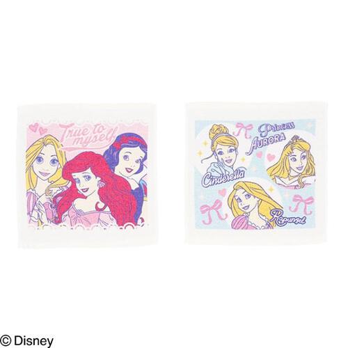 ディズニープリンセス キラキラピンク ハンドタオル 2枚組