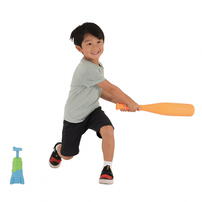 プレイポップスポーツ イージー バッティングマスター ボール付き 電池不要 野球練習 室内 屋外 トイザらス限定 クリスマスプレゼント 3歳 4歳 5歳