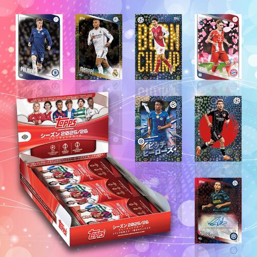 【予約受付商品】Topps UEFA ジャパンエディション2026 Japan Hobby  ボックス【出荷予定日：2026年5月22日】