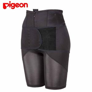 ピジョン トータルシェイプガードル（ブラック×L）