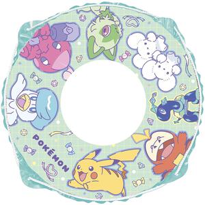 ポケモン 浮き輪 ミントグリーン 60㎝ うきわ 浮輪 子供用 水遊び ビーチグッズ