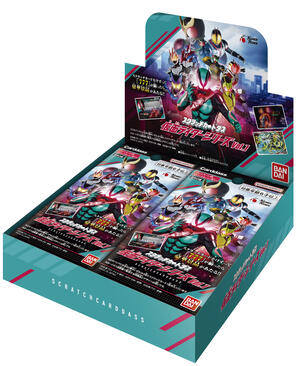 【BOX販売】スクラッチカードダス 仮面ライダーシリーズ Vol.1