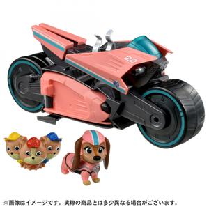 パウ・パトロール ザ・マイティ・ムービー リバティ マイティレスキューバイク＆ジュニアパトローラーズ
