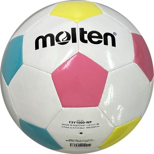 モルテン ミシン縫いサッカーボール 3号 ホワイト 柔らかい素材 人工 