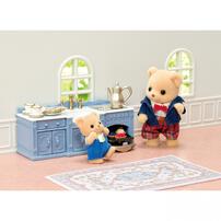 シルバニアファミリー きらめく水辺の赤い屋根のお家 エレガントダイニングルーム