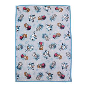 お昼寝毛布 アナと雪の女王 サックス 85×115cm