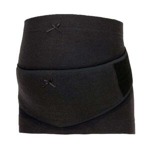 あたたかい はじめてママの妊婦帯セット(ブラック×M-L)