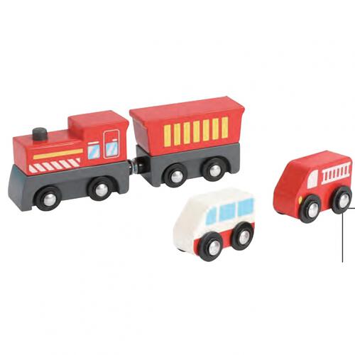 木製トレインステーションセット トイザらス限定