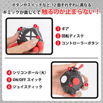 １２面フィジェットトイ【色ランダム】トイザらス限定 クリスマスプレゼント 15歳 16歳 17歳