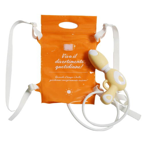 おでかけ バッグdeウォーターシューター マジョリカオレンジ 900～1200ml リュック型水鉄砲 キッズ 大人 水遊び