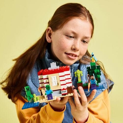 【オンライン限定価格】レゴ LEGO マインクラフト TNT ジャングルハウス 21275｜おもちゃ 玩具 誕生日 プレゼント ブロック  8歳 9歳 10歳