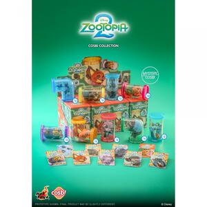 【コスビ】『ズートピア2』シリーズ1 ウォータースライダー【種類ランダム】