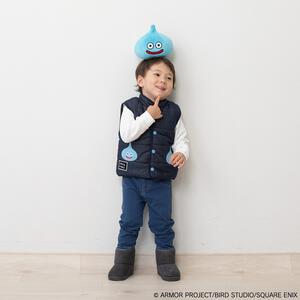 ドラクエベビー＆キッズ ベスト(ネイビー&times;約100cm)