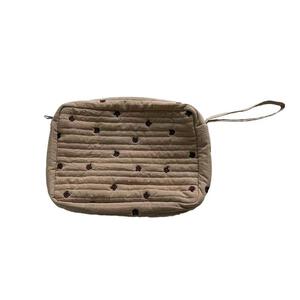 イブル おむつポーチ クマ ベージュ×FREE