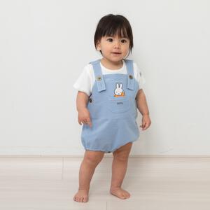 Miffy ミッフィー サロペット サックス 70-80cm