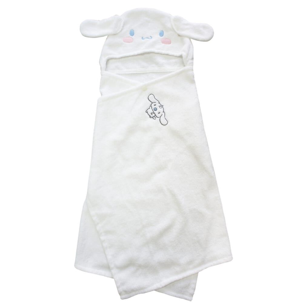 SANRIO サンリオ フード付き湯上りタオル シナモロール(シナモロール