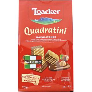 ロアカー クワドラティーニ ナポリターナ ヘーゼルナッツ ウエハース お菓子