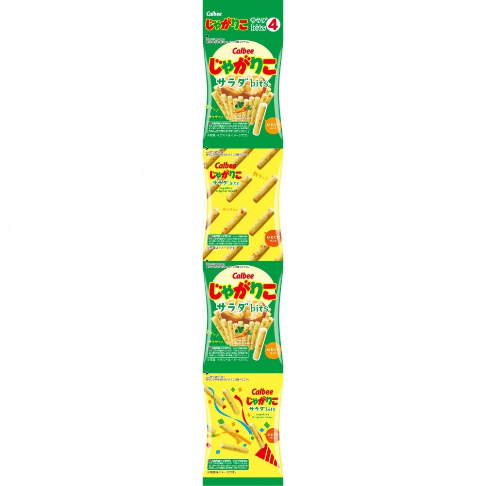 じゃがりこ bits4 サラダ 一口サイズ お菓子 おやつ カルビー