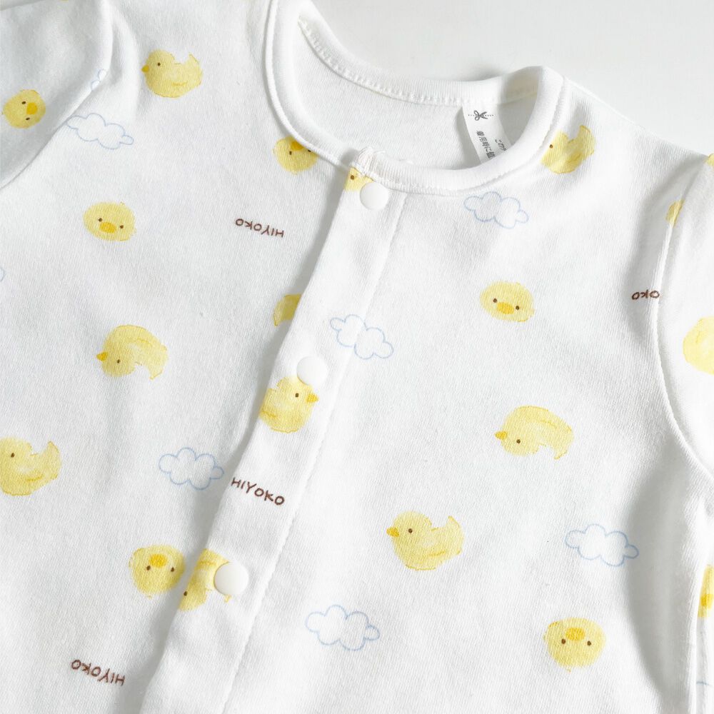 日本製ちびオール スムス ひよこ柄 ナチュラル×60-70cm ベビーザらス