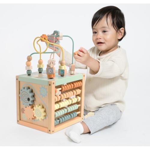 木製ミディアム アクティビティキューブ ベビーザらス限定　 クリスマスプレゼント 2歳 3歳 4歳