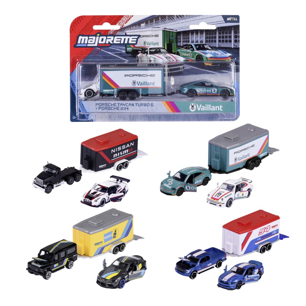 マジョレットミニカー レーシングデラックストレイラー【種類ランダム
