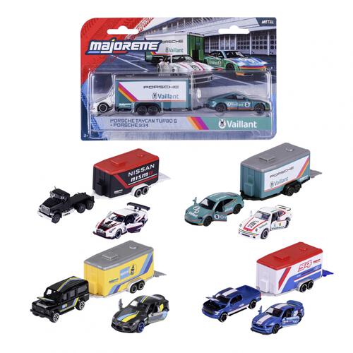 【2026年4月11日発売予定】マジョレットミニカー レーシングデラックストレイラー【種類ランダム】